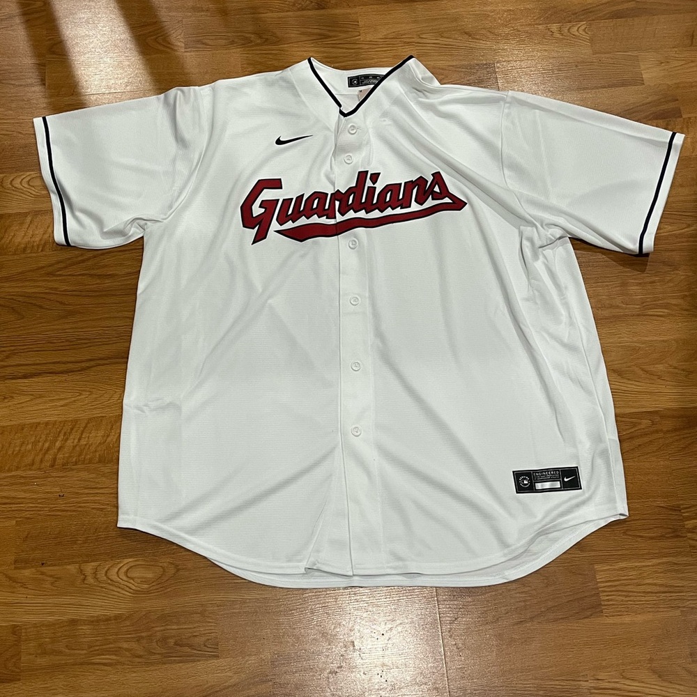 Cleveland Guardians Baseball Jersey Mens Size: XXL